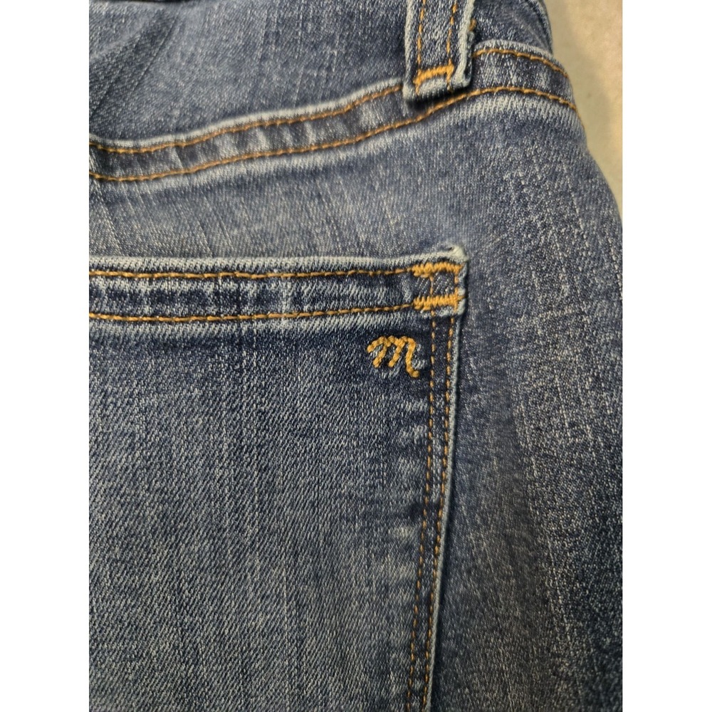 Madewell Maternity Skinny Jeans Size 28 Blue Denim Cotton Blend - Picture 15 of 15